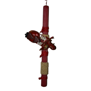 Χειροποίητη Αρωματική Λαμπάδα Με Μεταλλική Vintage Κόκκινη Βέσπα (2023170) Χειροποίητη Αρωματική Λαμπάδα Με Μεταλλική Vintage Κόκκινη Βέσπα (2023170)