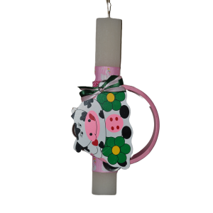 Χειροποίητη Αρωματική Λαμπάδα Με Παιδικό Ντέφι Αγελαδίτσα (2023259) Χειροποίητη Αρωματική Λαμπάδα Με Παιδικό Ντέφι Αγελαδίτσα (2023259)