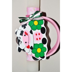 Χειροποίητη Αρωματική Λαμπάδα Με Παιδικό Ντέφι Αγελαδίτσα (2023259) Χειροποίητη Αρωματική Λαμπάδα Με Παιδικό Ντέφι Αγελαδίτσα (2023259)