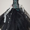 Χειροποίητη Αρωματική Λαμπάδα Με Διακοσμητικό Μαύρο Φόρεμα (2023323)