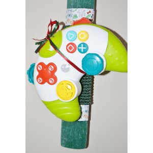 Χειροποίητη Αρωματική Λαμπάδα Με χειριστήριο Bebe (2023340) Χειροποίητη Αρωματική Λαμπάδα Με χειριστήριο Bebe (2023340)