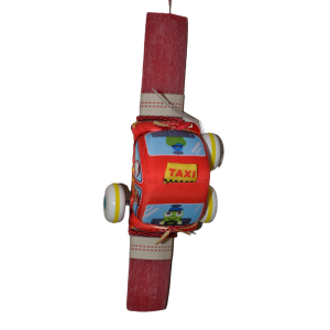 Χειροποίητη Αρωματική Λαμπάδα Με Soft Car Taxi Bebe (2023341) Χειροποίητη Αρωματική Λαμπάδα Με Soft Car Taxi Bebe (2023341)