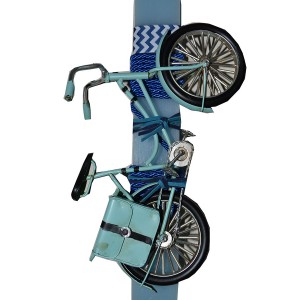 Χειροποίητη Αρωματική Λαμπάδα Με Μεταλλικό Σιέλ Ποδήλατο (2024022) Χειροποίητη Αρωματική Λαμπάδα Με Μεταλλικό Σιέλ Ποδήλατο (2024022)