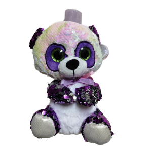 Χειροποίητη Αρωματική Λαμπάδα Με Λούτρινη Αρκουδίτσα με πούλιες 32 εκατοστών (2024043)