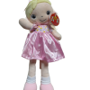 Χειροποίητη Αρωματική Λαμπάδα Λούτρινη Κούκλα με Ροζ φόρεμα 33 εκατοστών (2024051)