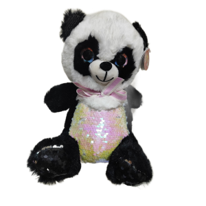 Χειροποίητη Αρωματική Λαμπάδα Με Λούτρινο Panda 28 εκατοστών (2024056)