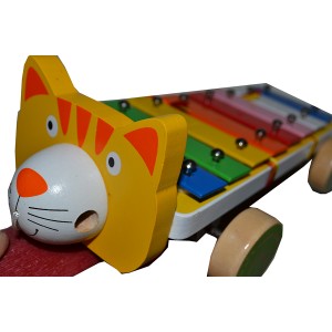 Χειροποίητη Αρωματική Λαμπάδα Με Ξυλόφωνο Τίγρη (2024070) Χειροποίητη Αρωματική Λαμπάδα Με Ξυλόφωνο Τίγρη (2024070)