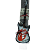 Χειροποίητη Αρωματική Λαμπάδα Με Κόκκινη Διακοσμητική Κιθάρα Rolling Stones (2024099)