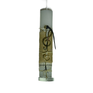 Χειροποίητη Αρωματική Λαμπάδα Με Ορειχάλκινο Διακοσμητικό Κλειδί του Σολ σε βάση plexiglass (2024132) Χειροποίητη Αρωματική Λαμπάδα Με Ορειχάλκινο Διακοσμητικό Κλειδί του Σολ σε βάση plexiglass (2024132)