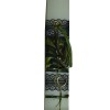 Χειροποίητη Αρωματική Λαμπάδα Ορειχάλκινο Διακοσμητικό με Κλαδί Ελιάς σε βάση plexiglass (2024137)