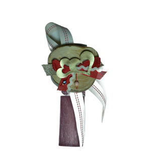 Χειροποίητη Αρωματική Λαμπάδα με Ορειχάλκινο Διακοσμητικό Καρδιές πάνω σε Ξύλο Ελιάς (2024139) Χειροποίητη Αρωματική Λαμπάδα με Ορειχάλκινο Διακοσμητικό Καρδιές πάνω σε Ξύλο Ελιάς (2024139)