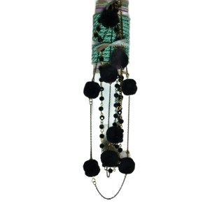 Χειροποίητη Αρωματική Λαμπάδα Κολιέ με Pon Pon στοιχεία (2024159) Χειροποίητη Αρωματική Λαμπάδα Κολιέ με Pon Pon στοιχεία (2024159)