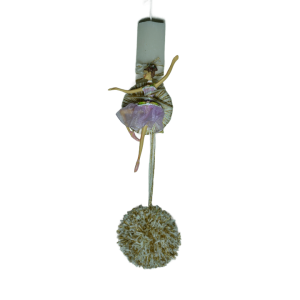 Χειροποίητη Αρωματική Λαμπάδα Με Διακοσμητική Μπαλαρίνα (2024177) Χειροποίητη Αρωματική Λαμπάδα Με Διακοσμητική Μπαλαρίνα (2024177)