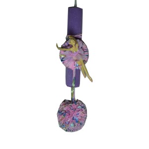 Χειροποίητη Αρωματική Λαμπάδα Με Διακοσμητική Μπαλαρίνα σε καμβά (2024181) Χειροποίητη Αρωματική Λαμπάδα Με Διακοσμητική Μπαλαρίνα σε καμβά (2024181)