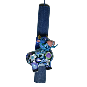 Χειροποίητη Αρωματική Λαμπάδα Με Kεραμικό Κουμπαρά Αγελάδα (2024205) Χειροποίητη Αρωματική Λαμπάδα Με Kεραμικό Κουμπαρά Αγελάδα (2024205)