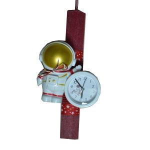 Χειροπoίητη Αρωματική Λαμπάδα Με Επιδαπέδιο Ρολόι Διαστημάνθρωπος (2024219) Χειροπoίητη Αρωματική Λαμπάδα Με Επιδαπέδιο Ρολόι Διαστημάνθρωπος (2024219)