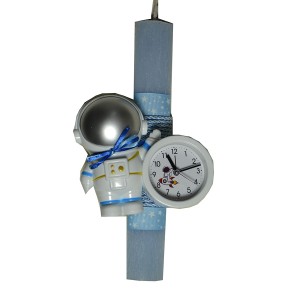 Χειροπoίητη Αρωματική Λαμπάδα Με Επιδαπέδιο Ρολόι Διαστημάνθρωπος (2024220) Χειροπoίητη Αρωματική Λαμπάδα Με Επιδαπέδιο Ρολόι Διαστημάνθρωπος (2024220)