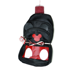 Χειροποίητη Αρωματική Λαμπάδα Τσάντα Black Red (2024229)