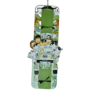 Χειροποίητη Αρωματική Λαμπάδα SAafari Με Ξύλινη Βάση που κρεμιέται ως διακοσμητικό Καδράκι (2024241) Χειροποίητη Αρωματική Λαμπάδα SAafari Με Ξύλινη Βάση που κρεμιέται ως διακοσμητικό Καδράκι (2024241)