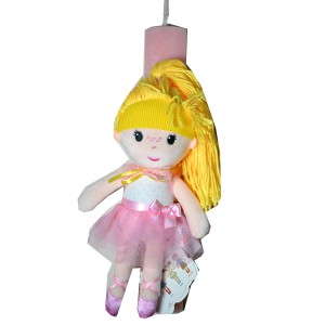 Χειροποίητη Αρωματική Λαμπάδα Λούτρινη Κούκλα με Ροζ φόρεμα 22 εκατοστών (2024295) Χειροποίητη Αρωματική Λαμπάδα Λούτρινη Κούκλα με Ροζ φόρεμα 22 εκατοστών (2024295)