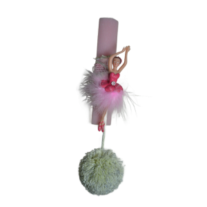 Χειροποίητη Αρωματική Λαμπάδα Με Διακοσμητική Μπαλαρίνα (2024300) Χειροποίητη Αρωματική Λαμπάδα Με Διακοσμητική Μπαλαρίνα (2024300)