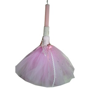 Χειροποίητη Αρωματική Λαμπάδα Με Διακοσμητικό Ροζ Φορεματάκι (2024318) Χειροποίητη Αρωματική Λαμπάδα Με Διακοσμητικό Ροζ Φορεματάκι (2024318)