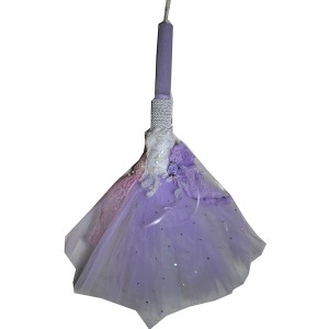 Χειροποίητη Αρωματική Λαμπάδα Με Διακοσμητικό Μωβ Φόρεμα (2024320) Χειροποίητη Αρωματική Λαμπάδα Με Διακοσμητικό Μωβ Φόρεμα (2024320)