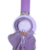 Χειροποίητη Αρωματική Λαμπάδα Με Διακοσμητικό Καπέλο Μωβ (2024323)