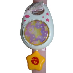 Χειροποίητη Αρωματική Λαμπάδα Με Μουσικό Παιχνίδι Ροζ (2024342) Χειροποίητη Αρωματική Λαμπάδα Με Μουσικό Παιχνίδι Ροζ (2024342)