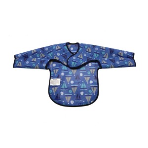 Kikka Boo Αδιάβροχη Ποδιά Πλαστική με Αυτοκόλλητο Boats με Τσέπη & Μανίκια Blue (31303030024) Kikka Boo Αδιάβροχη Ποδιά Πλαστική με Αυτοκόλλητο Boats με Τσέπη & Μανίκια Blue (31303030024)