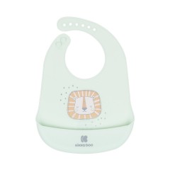 Kikkaboo Σαλιάρα από Σιλικόνη  Savanna Mint (31303030047) Kikkaboo Σαλιάρα από Σιλικόνη  Savanna Mint (31303030047)
