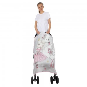 Sevi Bebe  Ηλιοπροστασία UV καροτσιού Bamboo Swan (315-70) Sevi Bebe  Ηλιοπροστασία UV καροτσιού Bamboo Swan (315-70)