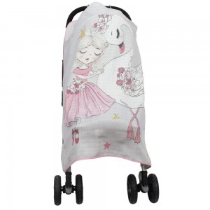 Sevi Bebe  Ηλιοπροστασία UV καροτσιού Bamboo Swan (315-70) Sevi Bebe  Ηλιοπροστασία UV καροτσιού Bamboo Swan (315-70)