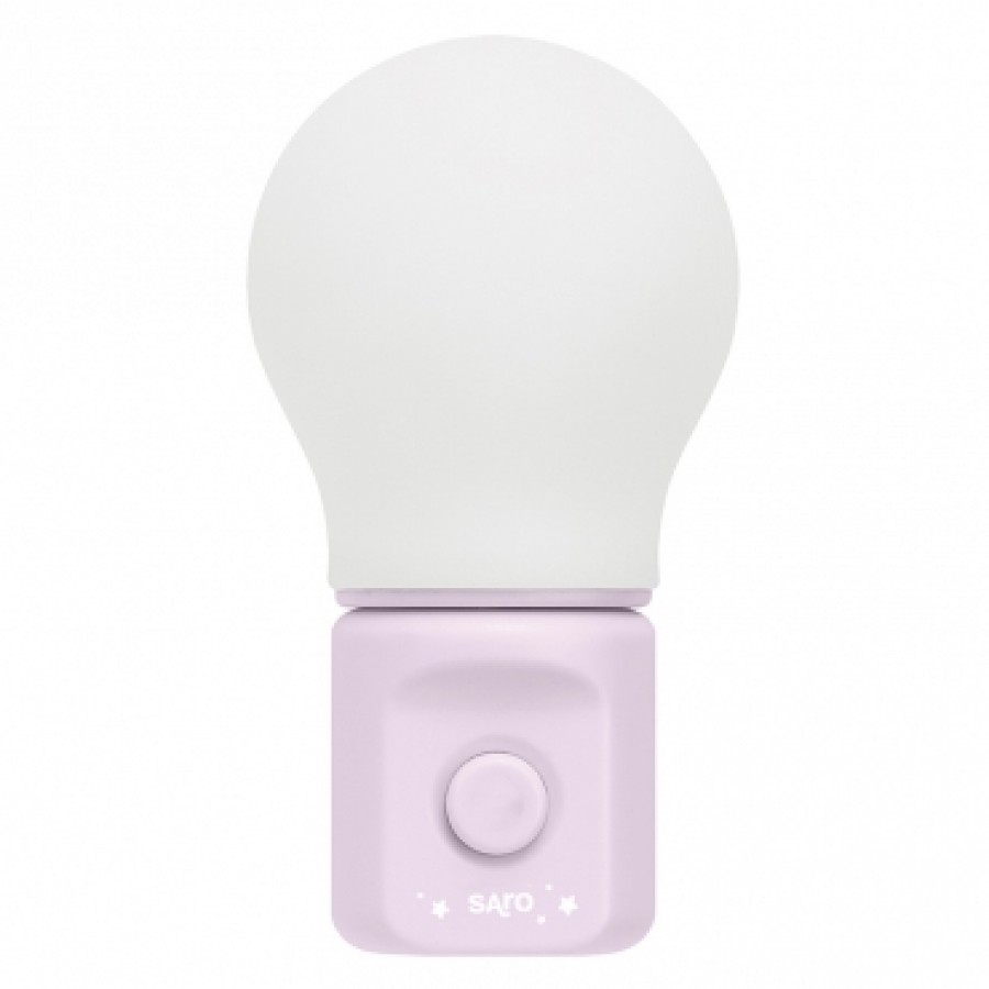 Saro Μαλακό Φωτάκι Νυκτός Led Pink (37542)