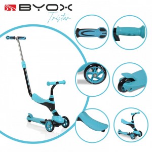 Byox Scooter με Λαβή γονέα Tristar Blue (3800146225476) Byox Scooter με Λαβή γονέα Tristar Blue (3800146225476)