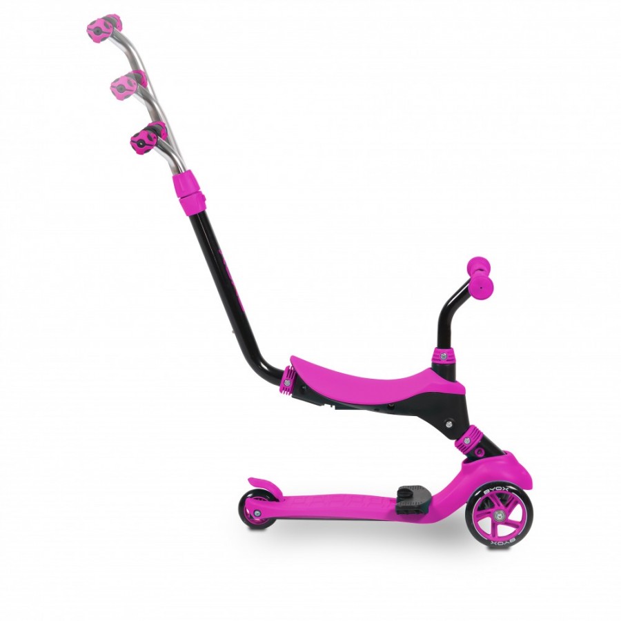 Byox Scooter με Λαβή γονέα Tristar Pink (3800146227890)