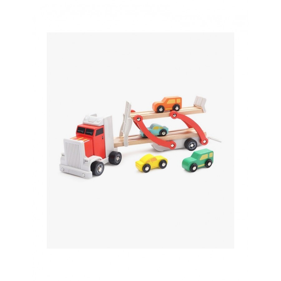 Globo Ξύλινο Φορτηγό με Αυτοκινητάκια (399216)