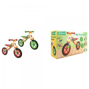 Globo Ξύλινο Ποδήλατο Ισορροπίας First Steps Red (399827) Globo Ξύλινο Ποδήλατο Ισορροπίας First Steps Red (399827)