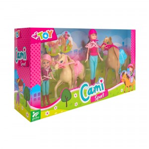 Wtoy Σετ κούκλες με Πόνυ Cami Cavallerizza (40817) Wtoy Σετ κούκλες με Πόνυ Cami Cavallerizza (40817)