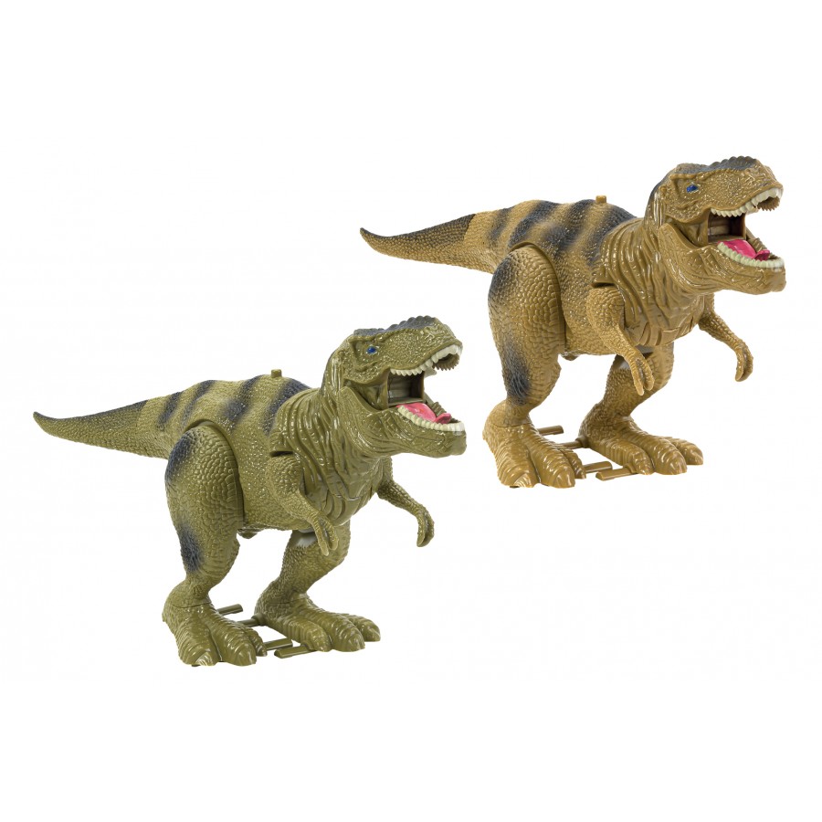 Globo T-Rex Brown δεινόσαυρος Που Περπατάει με Ήχο και Φως (41321-2)