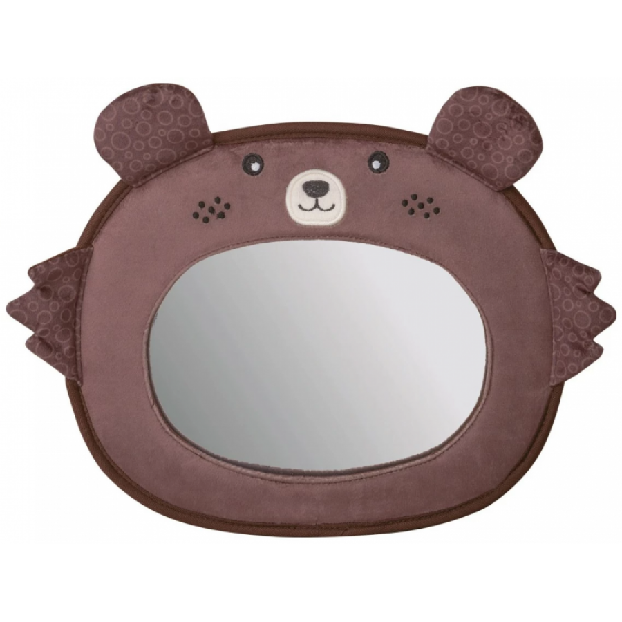 Free On Baby Car Mirror Bear Brown για αντεστραμμένο κάθισμα (42639)