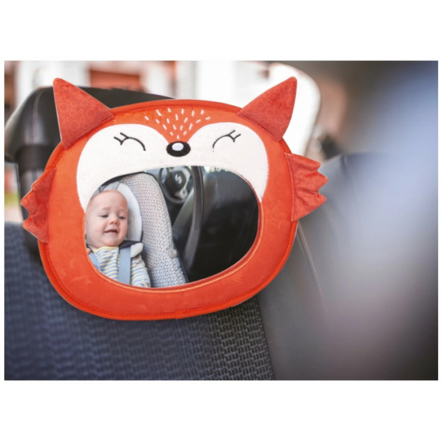Free On Baby Car Mirror Fox Orange για αντεστραμμένο κάθισμα (42646)