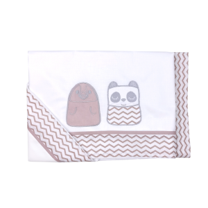 Baby Star Σετ σεντόνια τριών τεμαχίων για κούνια Tiny Friends Σάπιο Μήλο (5362ΣΜ) Baby Star Σετ σεντόνια τριών τεμαχίων για κούνια Tiny Friends Σάπιο Μήλο (5362ΣΜ)