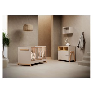 Casababy Βρεφικό Κρεβάτι Μετατρεπόμενο Σε Προεφηβικό Palmer Beige (590295_1)