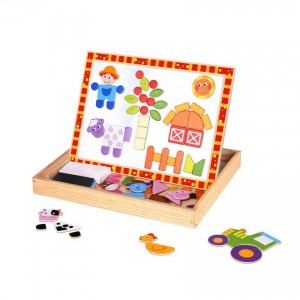 Tooky Toys Ξύλινος Μαγνητικός Πίνακας με Φάρμα TKF014 (6970090047329) Tooky Toys Ξύλινος Μαγνητικός Πίνακας με Φάρμα TKF014 (6970090047329)