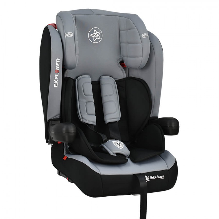 Bebestars Κάθισμα Αυτοκινήτου 9-36kg  Explorer Isofix ?Grey (930-186)