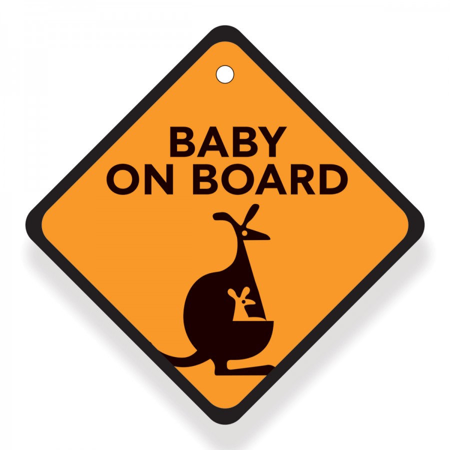 Babywise Cartoon Baby on Board ( BW007)