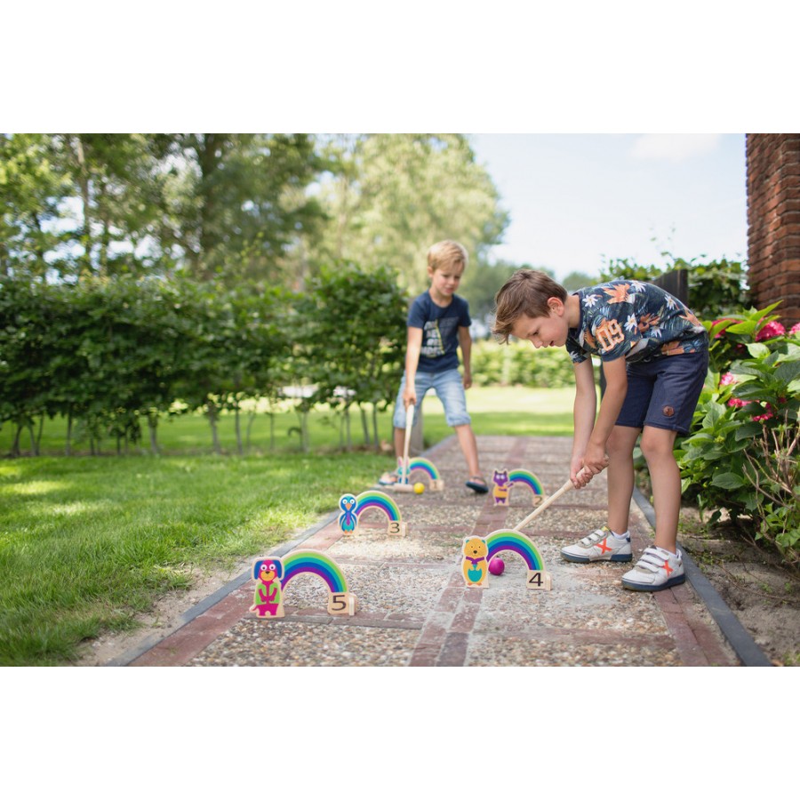 Bs Toys Rainbow Croquet (Κροκέ) (GA383)