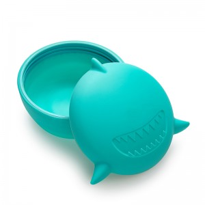 Melii – Μπολ Σιλικόνης με καπάκι Shark (MEL12800) Melii – Μπολ Σιλικόνης με καπάκι Shark (MEL12800)