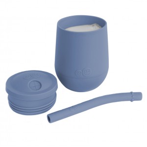 Ezpz Εκπαιδευτικό ποτήρι Mini Cup + καλαμάκι Indigo (MS-I2159U) Ezpz Εκπαιδευτικό ποτήρι Mini Cup + καλαμάκι Indigo (MS-I2159U)